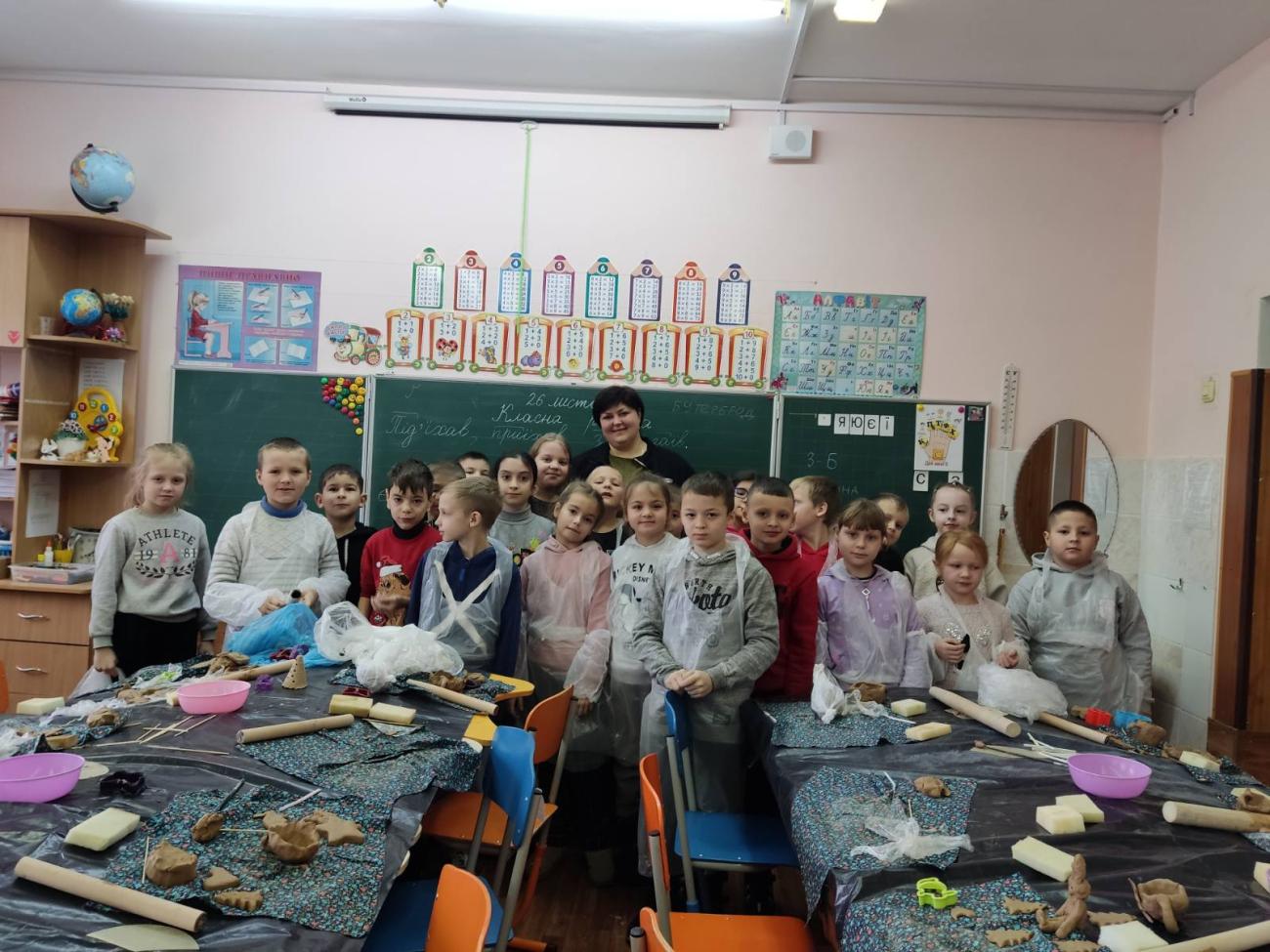 Майстер-клас з глини Глинотерапія