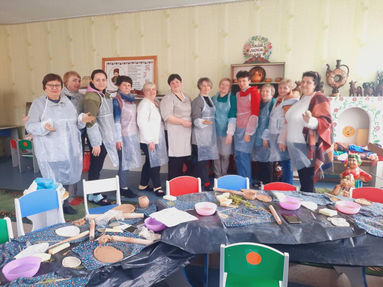 Майстер-клас по роботі з глиною Дошкільний заклад освіти №2 "Оленка"