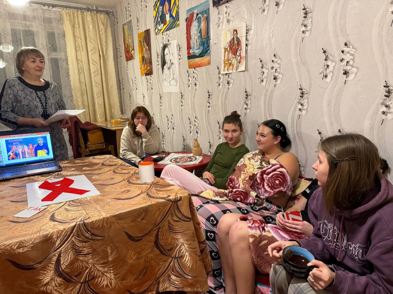 Пізнавальний вечір в гуртожитку