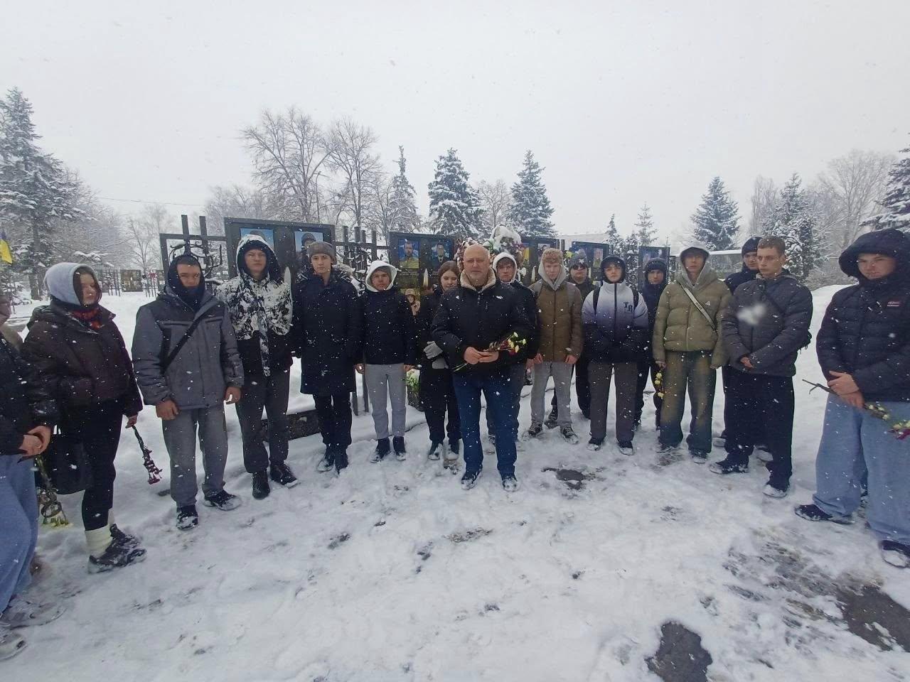 Алея Слави в центрі Миргорода