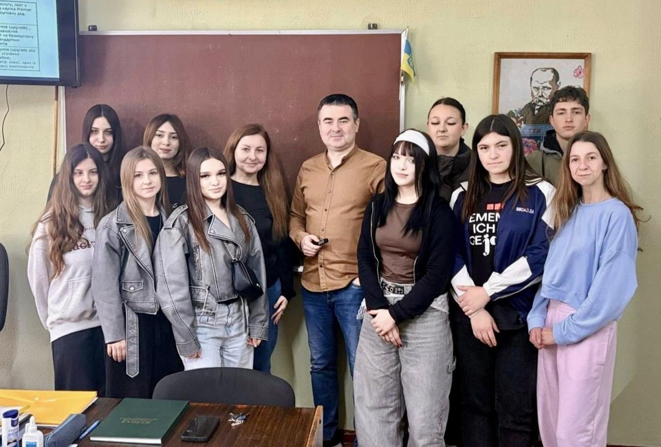 Студенти ІІ курсу спеціальності 241 Готельно-ресторанна справа