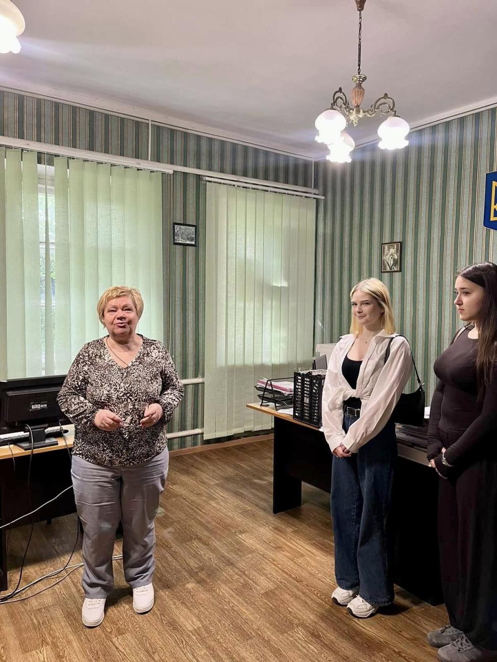 Дудник Наталія Павлівна детально ознайомила майбутніх колег із діяльністю установи