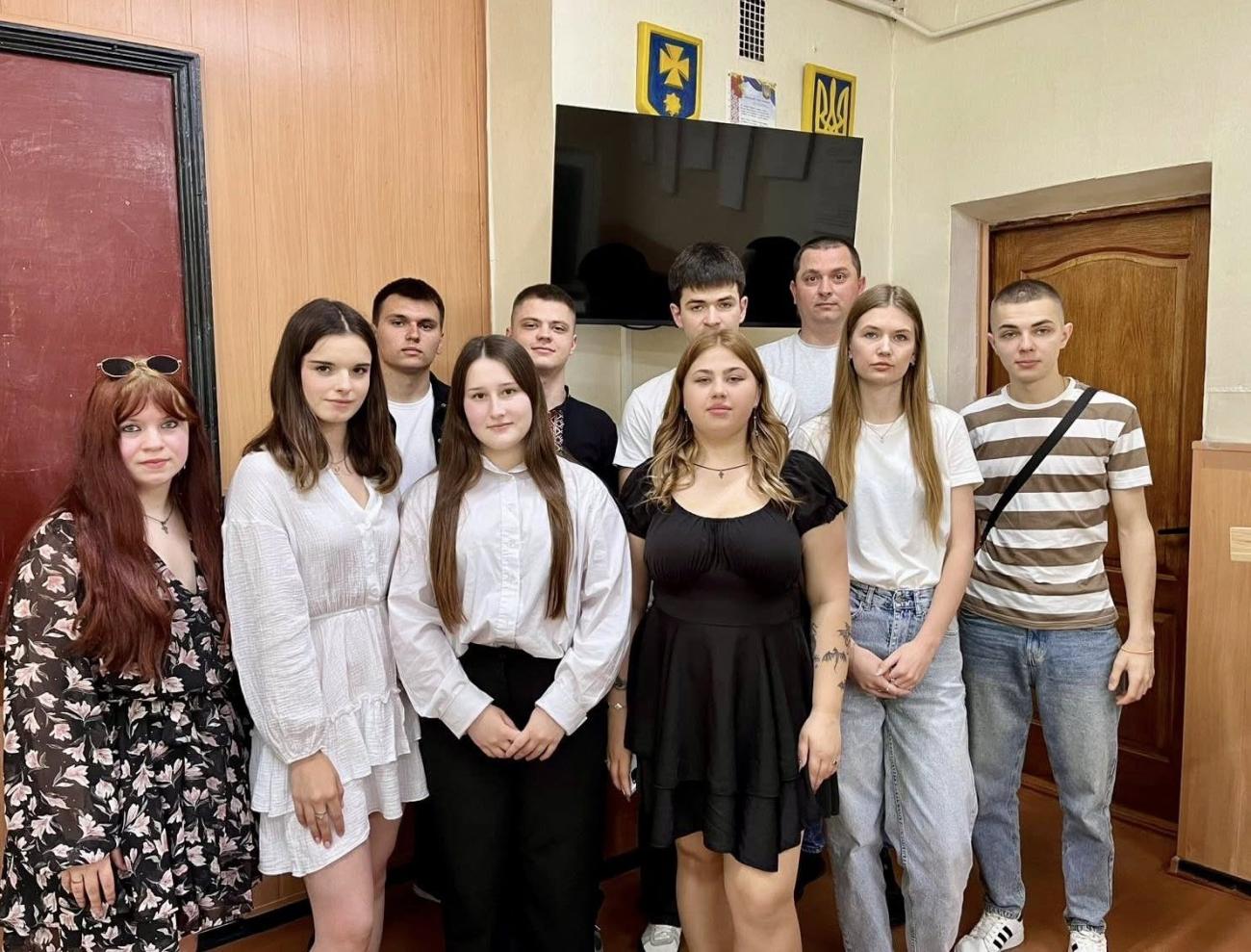 Студенти випускового курсу спеціальності 161 «Хімічні технології та інженерія»